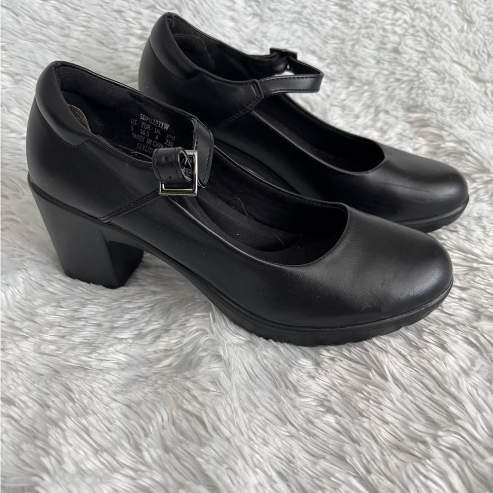 Black Mary Jane Heels